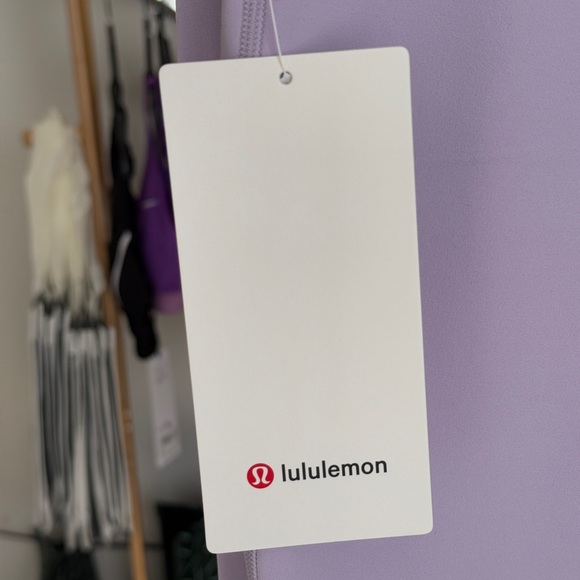 NWT Lululemon Align High Rise Pants 25", Lilac Ether, Size 2 - Picture 7 of 8